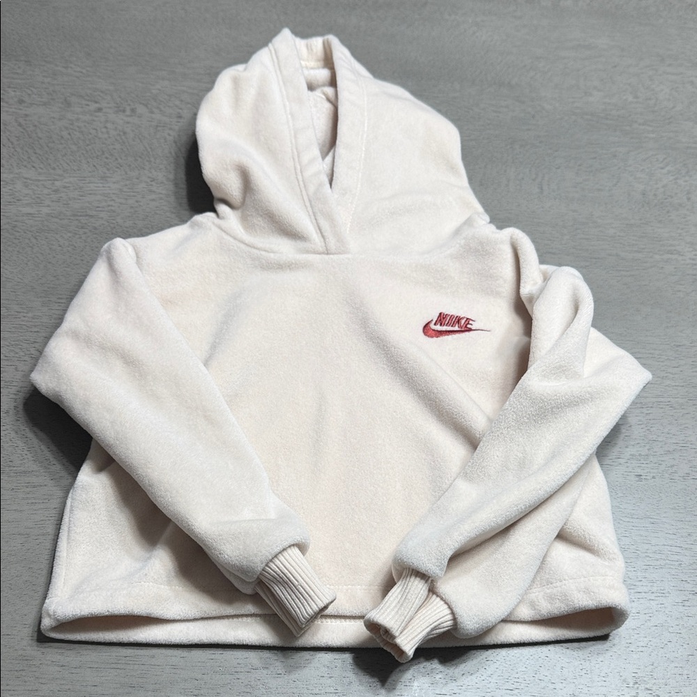 Nike Toddler Cream Hoodie Sweater 24M